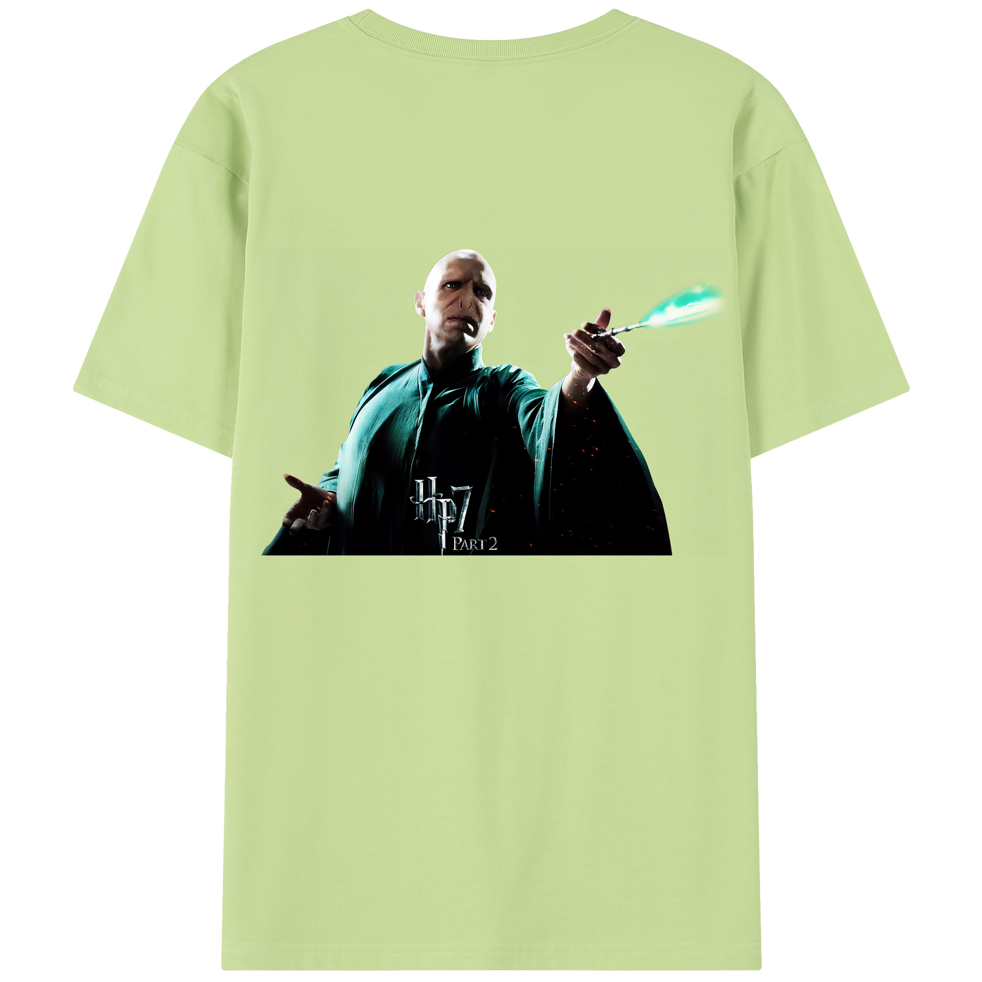 （画像用） Harry Potter ハリー・ポッターシリーズ 綿100％半袖Tシャツ（背面プリント）